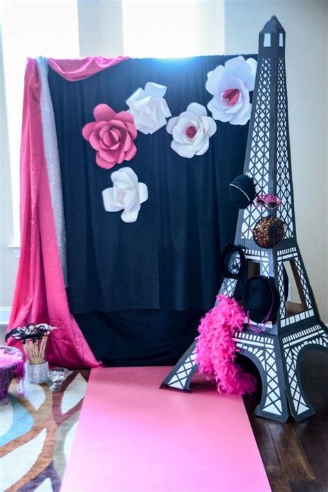 French Parisian Birthday Party Ideas Photo 10 Of 16 Catch My Party