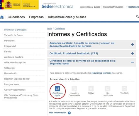 Certificado De Estar Al Corriente De Pago En Seguridad Social E