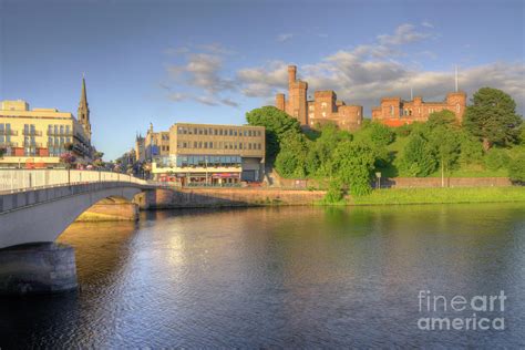 Inverness River And Castle Photograph By Rob Hawkins Pixels