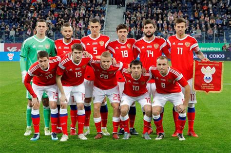 Alineación de Rusia en el Mundial 2018 lista y dorsales AS