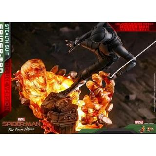 Hot TOYS MMS541 蜘蛛人離家日 潛行戰衣款 單售 元素怪 發光場景地台 蝦皮購物