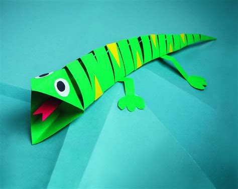 3d Construction Paper Crafts