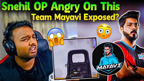 Team Mayavi Caught H Cking Snehil OP Very Angry On This Snehil OP