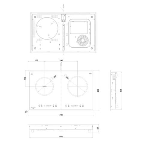 Fujioh Fh Ic Induction Ceramic Glass Hob Bacera