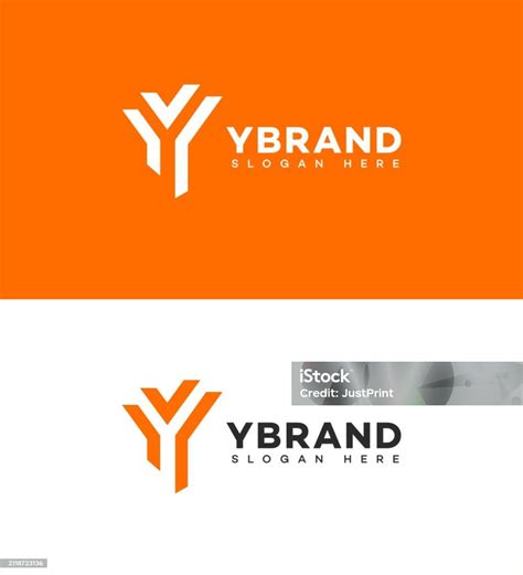 Y Letter Icon Brand Identity Sign Y Letter Symbol Template Stock