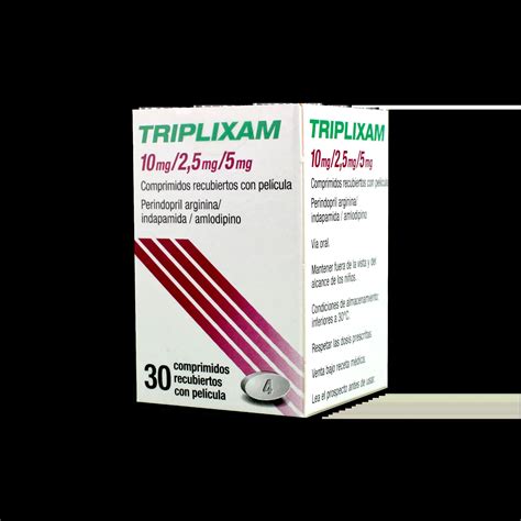 Triplixam Mg Mg Mg Comprimido Distribuidor De Servier