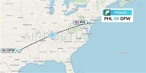 F92631 Flight Status Frontier Airlines Philadelphia To Dallas FFT2631