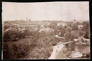 Fotografie Br Ck Sohn Meissen Ansicht Waldenburg I Sa Blick Auf