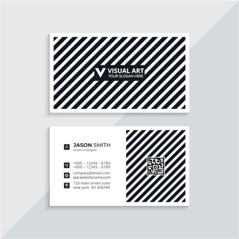 Black And White Business Card PSD, High Quality Free PSD Templates for ...