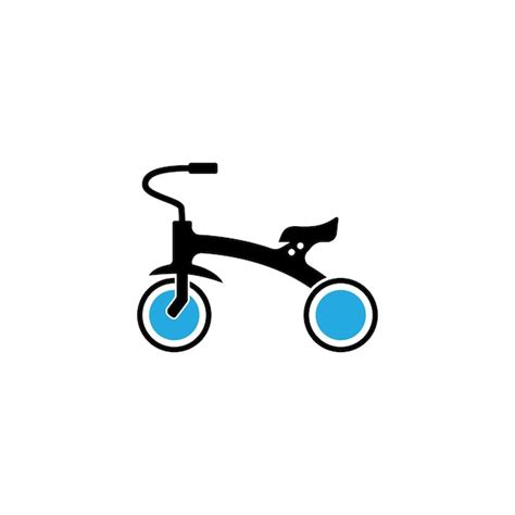 Premium Vector Tricycle Icon Vector Illustration Design Template