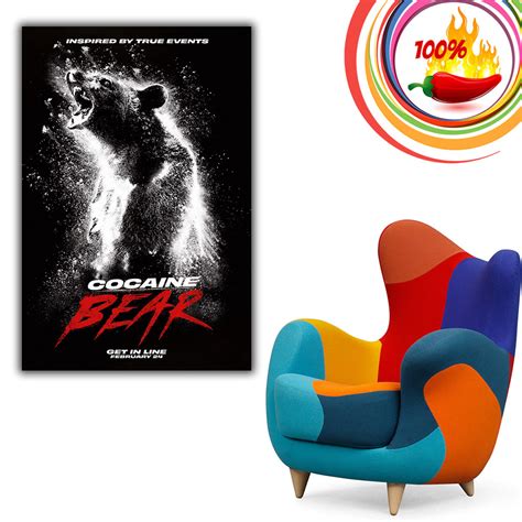 Cocaine Bear Movie Poster – My Hot Posters