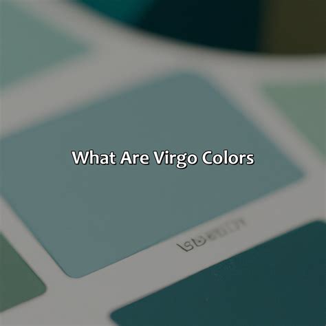 What Is Virgo Color - colorscombo.com