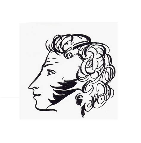 Силуэтный Портрет Пушкина Лучшая Фото Подборка