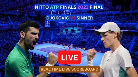 Novak Djokovic Vs Jannik Sinner Live Score Update Today Tennis Final