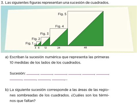 Sucesi N De Figuras Con Progresi N Geom Trica Nueva Escuela Mexicana