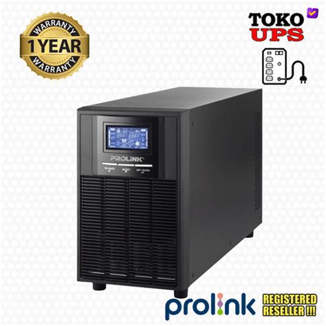 Promo UPS PROLINK PRO901ES 1000VA 900W Online LCD Bubble Cicil 0 3x