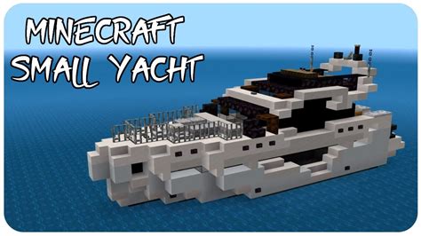 How To Build A Small Yacht In Minecraft Galeon 470 Sky Minecraft