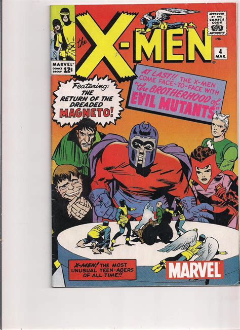 X-Men #4 1964 Reprint | Comics For Sale Online