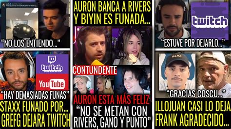 Auron Banc A Rivers Pero Exponen A Sara Biyin Staxx Funado