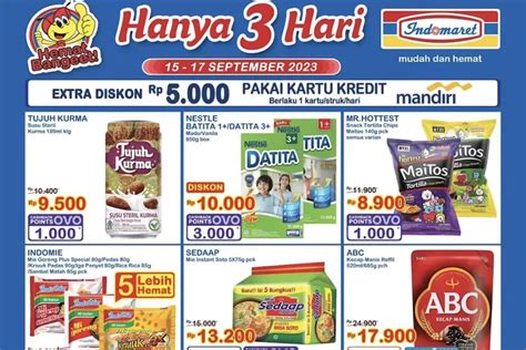 Katalog Promo Jsm Indomaret September Rilis Cek Diskon