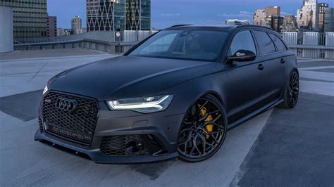 This 1,200 HP Satin Black Audi RS6 is Faster Than Most Supercars