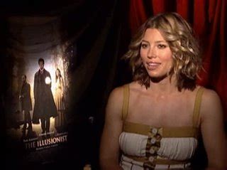 JESSICA BIEL (THE ILLUSIONIST) Interview 2006 | Movie Interview