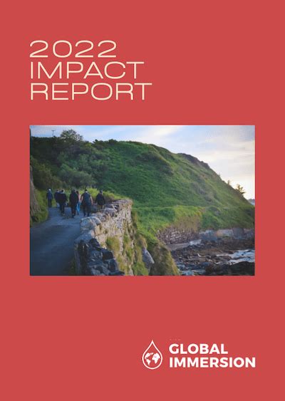 2022 Impact Report A Landmark Year Global Immersion