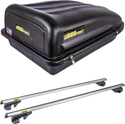 Jegs Rooftop Cargo Carrier Luggage Cubic Ft