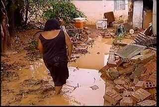 MG Inter TV 1ª Edição Grande Minas Forte chuva em Montes Claros