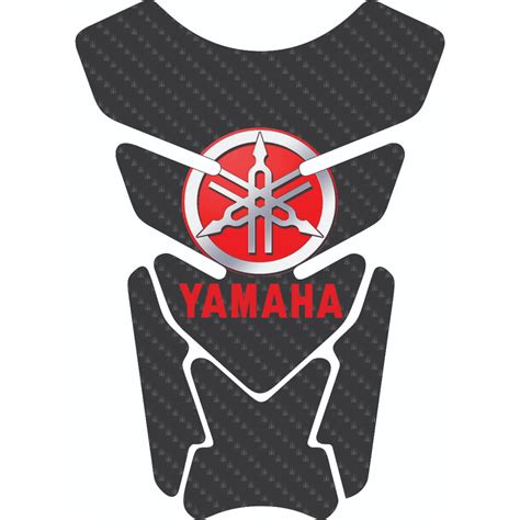 Protetor De Tanque Moto Resinado Tankpad Universal Modelo Yamaha Logo