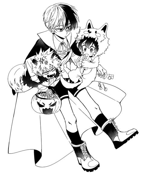 Hallowen Cuties Boku No Hero Academia Shouto Todoroki Katsuki