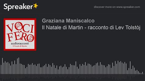 Il Natale Di Martin Racconto Di Lev Tolst J Youtube