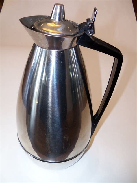 Vintage Alfi Chrome Insulated Coffee Carafe Coffee Server