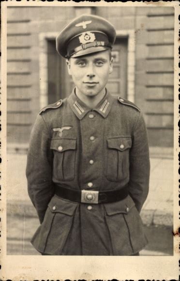 Foto Ansichtskarte Postkarte Deutsche Wehrmacht Soldat Akpool De