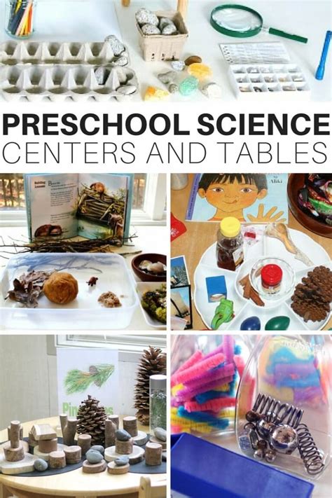 Preschool Science Centers | Little Bins for Little Hands