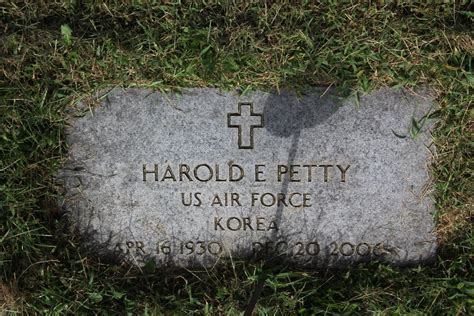 Harold E Petty 1930 2006 Find A Grave Memorial