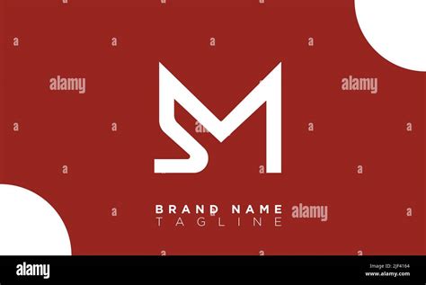 Sm Alphabet Letters Initials Monogram Logo Stock Vector Image And Art Alamy