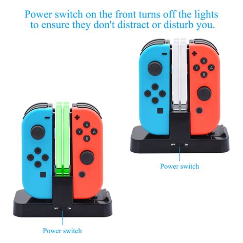 Fastsnail Controller Charger Compatible With Nintendo Switch Oled