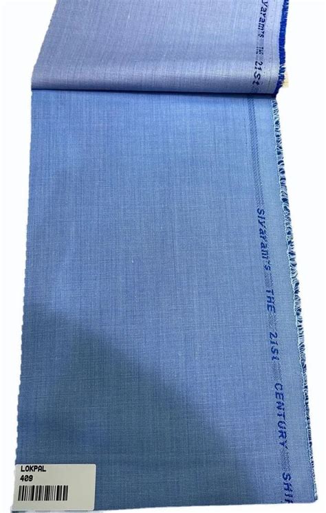 Siyaram Plain Polyester Shirting Fabric At Rs 90 Meter Siyarams