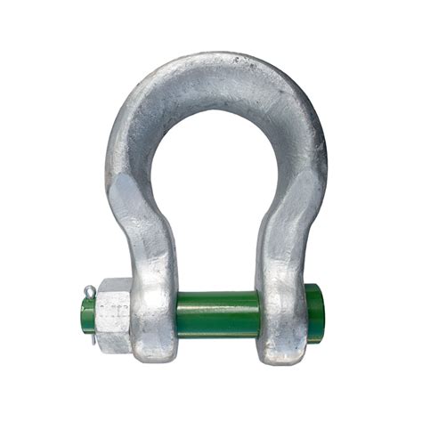 SHACKLES GREEN PIN SLING SHACKLE WITH SAFETY BOLT BOW Hampidjan