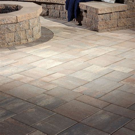 Catalina Grana 3pcs Smooth Surface Concrete Pavers Belgard Pavers