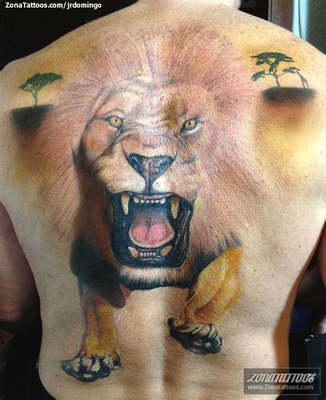 Top 65 Imagen Leones En La Espalda Tatuajes Abzlocal Mx