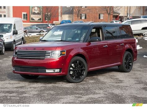 2018 Ruby Red Ford Flex Limited Awd 124477149 Photo 6