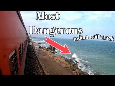 World S Most Dangerous Train Journey Pamban Bridge India Youtube