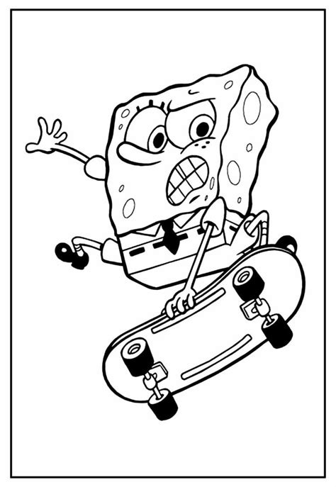 Jogo Bob Esponja De Pintar - Desenhos de Bob Esponja para pintar e colorir