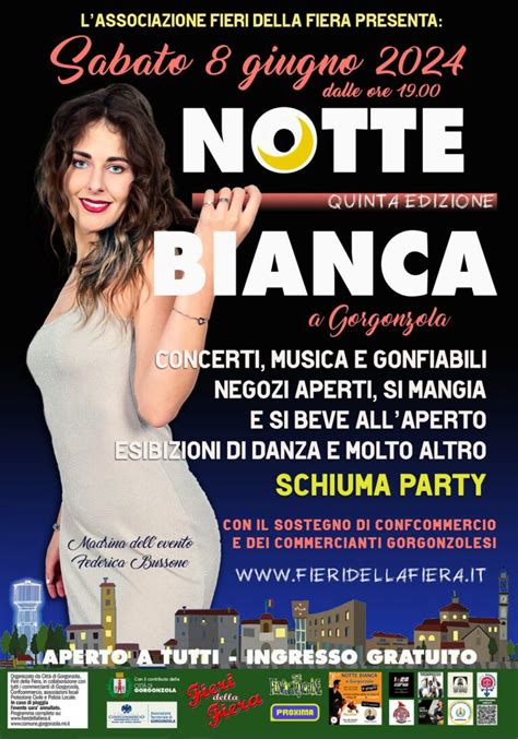 Notte Bianca A Gorgonzola Ecco Tutti Gli Eventi Di Sabato Giugno