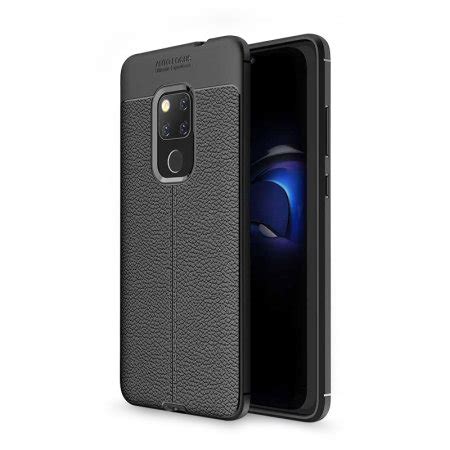 Olixar Attache Huawei Mate 20 Leather Style Case Black