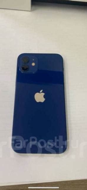 Айфон 12 128 гб, Apple iPhone 12, 6.10", моноблок, синий, 4G LTE, б/у ...