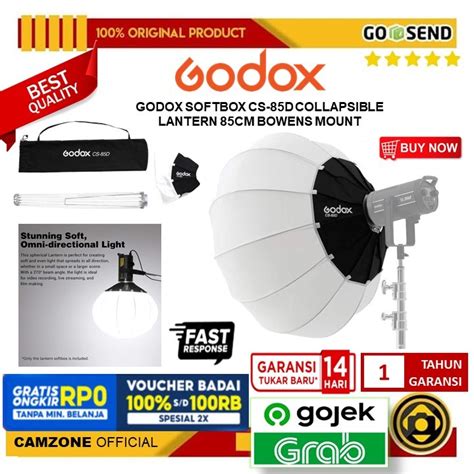 Jual Godox Softbox Cs D Collapsible Lantern Cm Bowens Mount