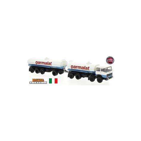 Fiat Mille Pattes Camion Remorque Citerne Parmalat